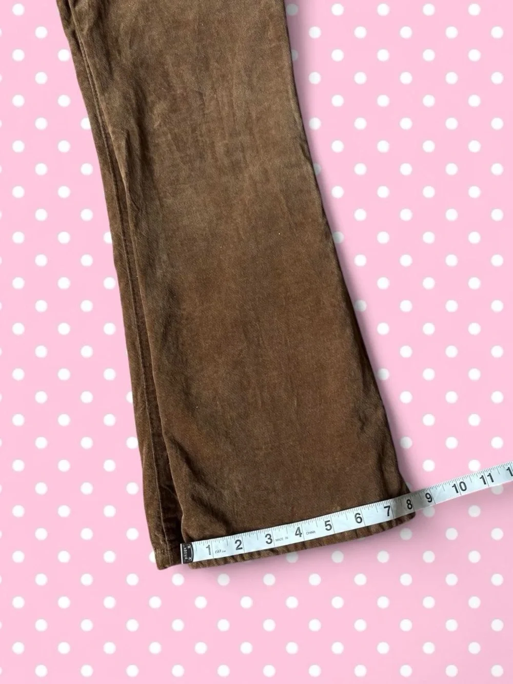 Free People Light Brown Corduroy Pull-On Pants